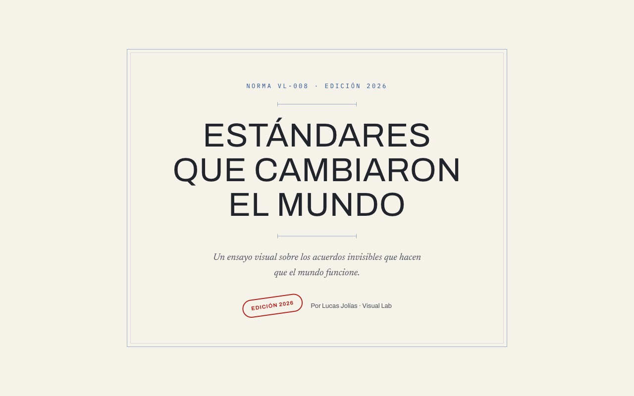 Estándares que cambiaron el mundo