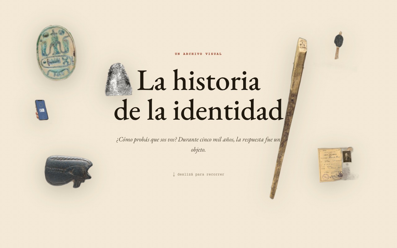 La historia de la identidad